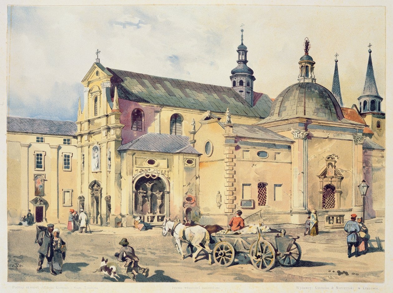 Bebudelsens karmelitkirke, Krakow, fra 