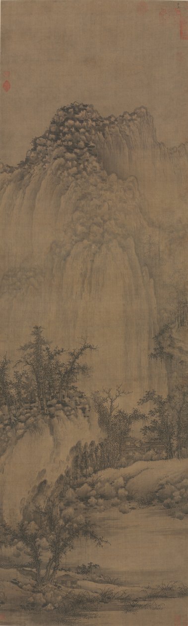 Buddhistisk tilbagetog ved strøm og bjerge, 960-985. af Juran