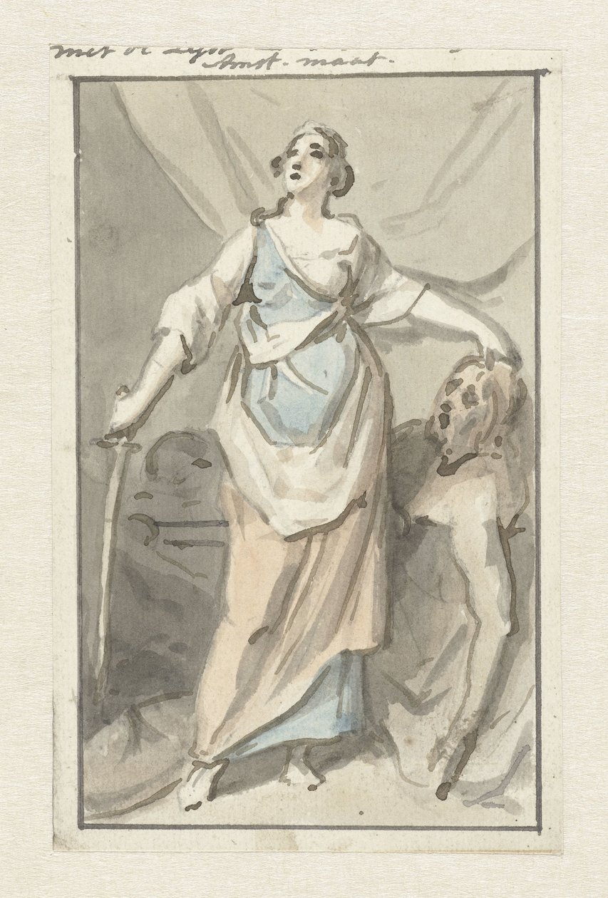 Judith med hovedet af Holofernes af Jurriaan Andriessen