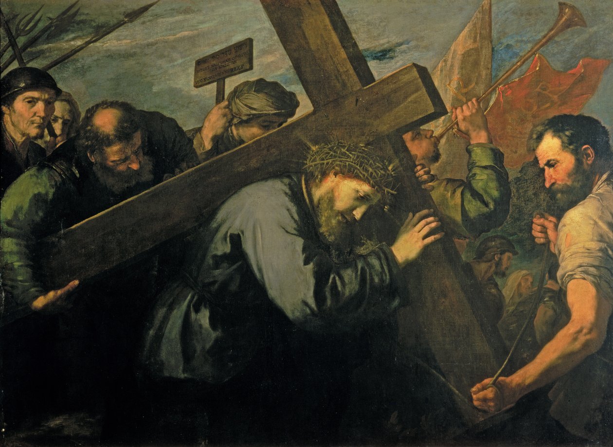Kristus bærer korset, 1635 af Jusepe de Ribera