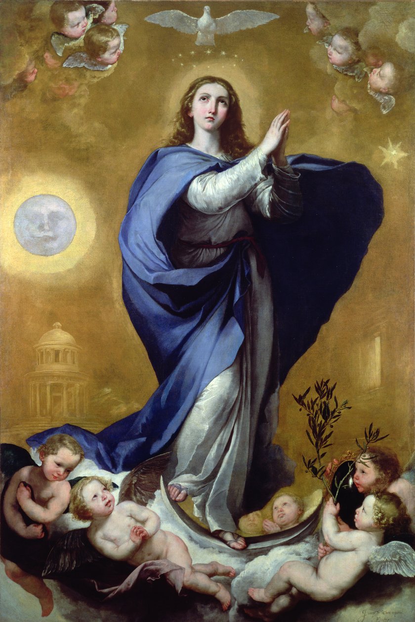 Den ubesmittede undfangelse, 1637 af Jusepe de Ribera