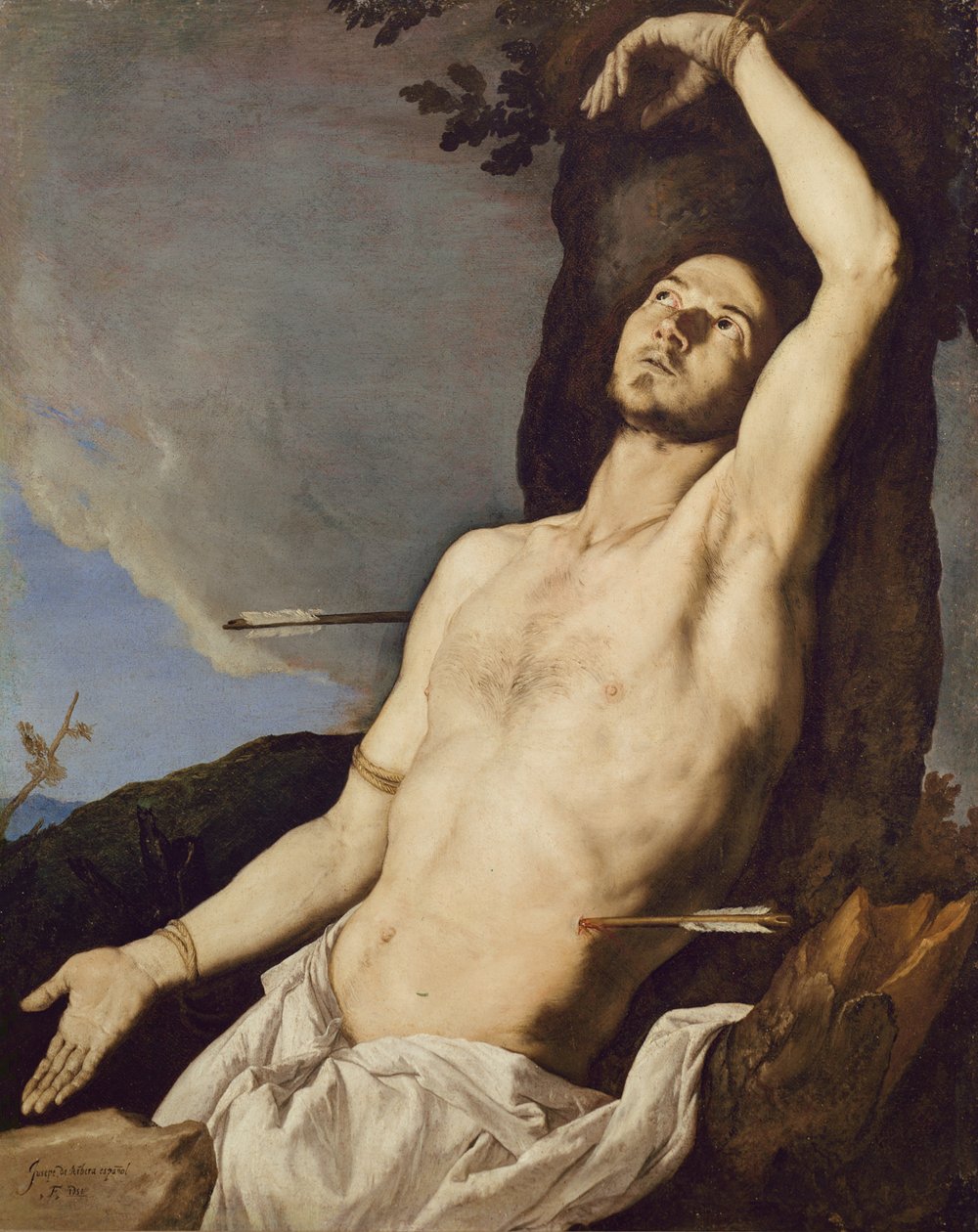 Sankt Sebastian af Jusepe de Ribera