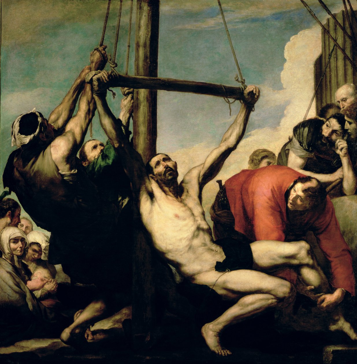 Sankt Philips martyrium, 1639 af Jusepe de Ribera