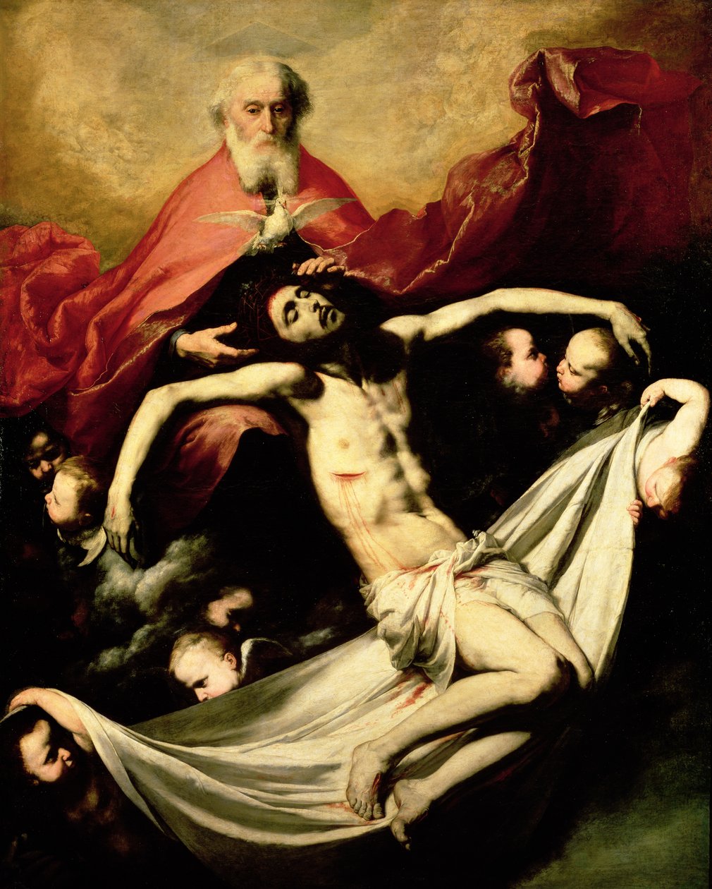 Treenigheden, ca. 1635 af Jusepe de Ribera
