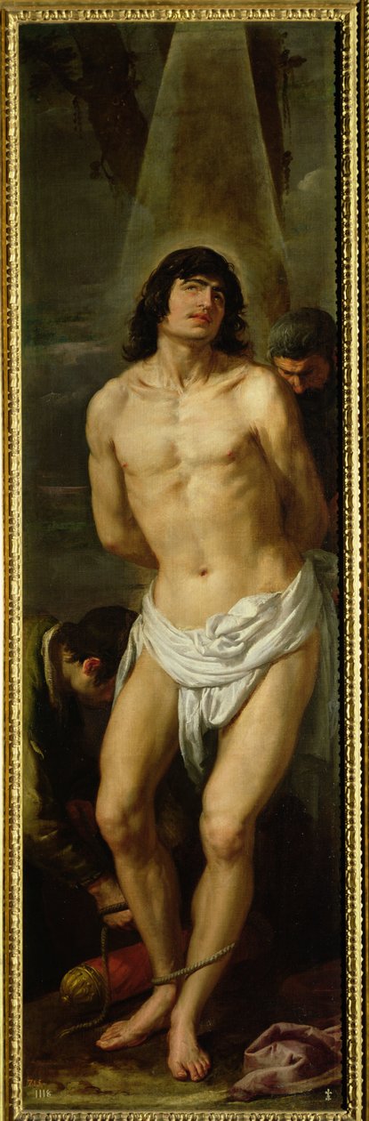 St. Sebastian, before 1653 af Jusepe or Jose Leonardo