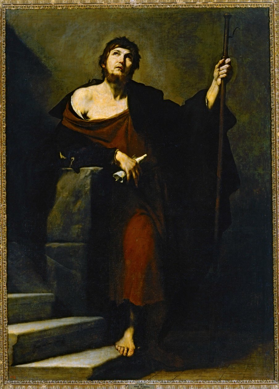 Staint James the Greater ... (maleri på lærred) af Jusepe de (1591 1652) Ribera