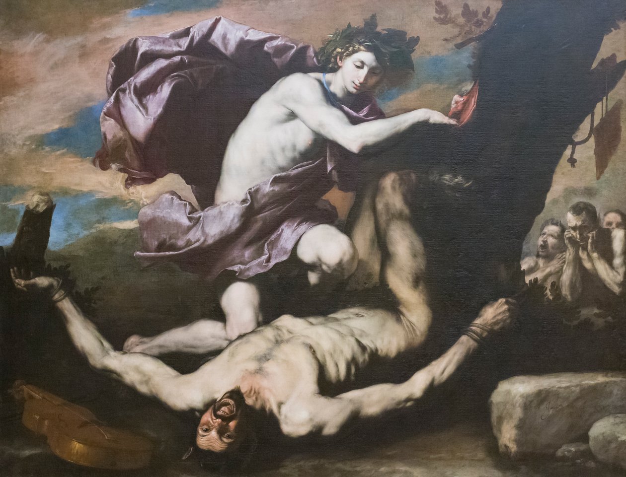 Apollo og Marsyas af Jusepe de Ribera