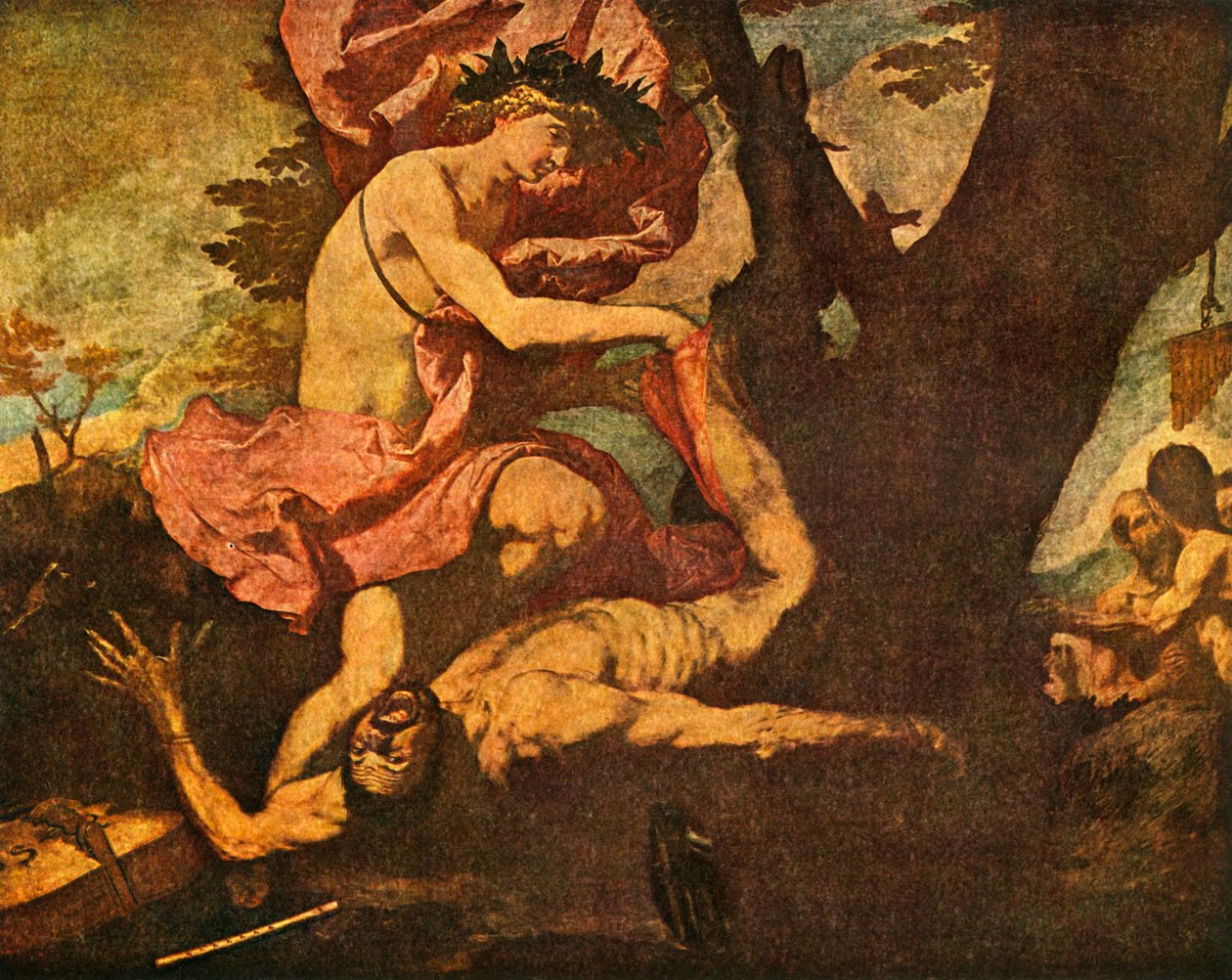 Apollo og Marsyas, 1637, 1938 af Jusepe de Ribera