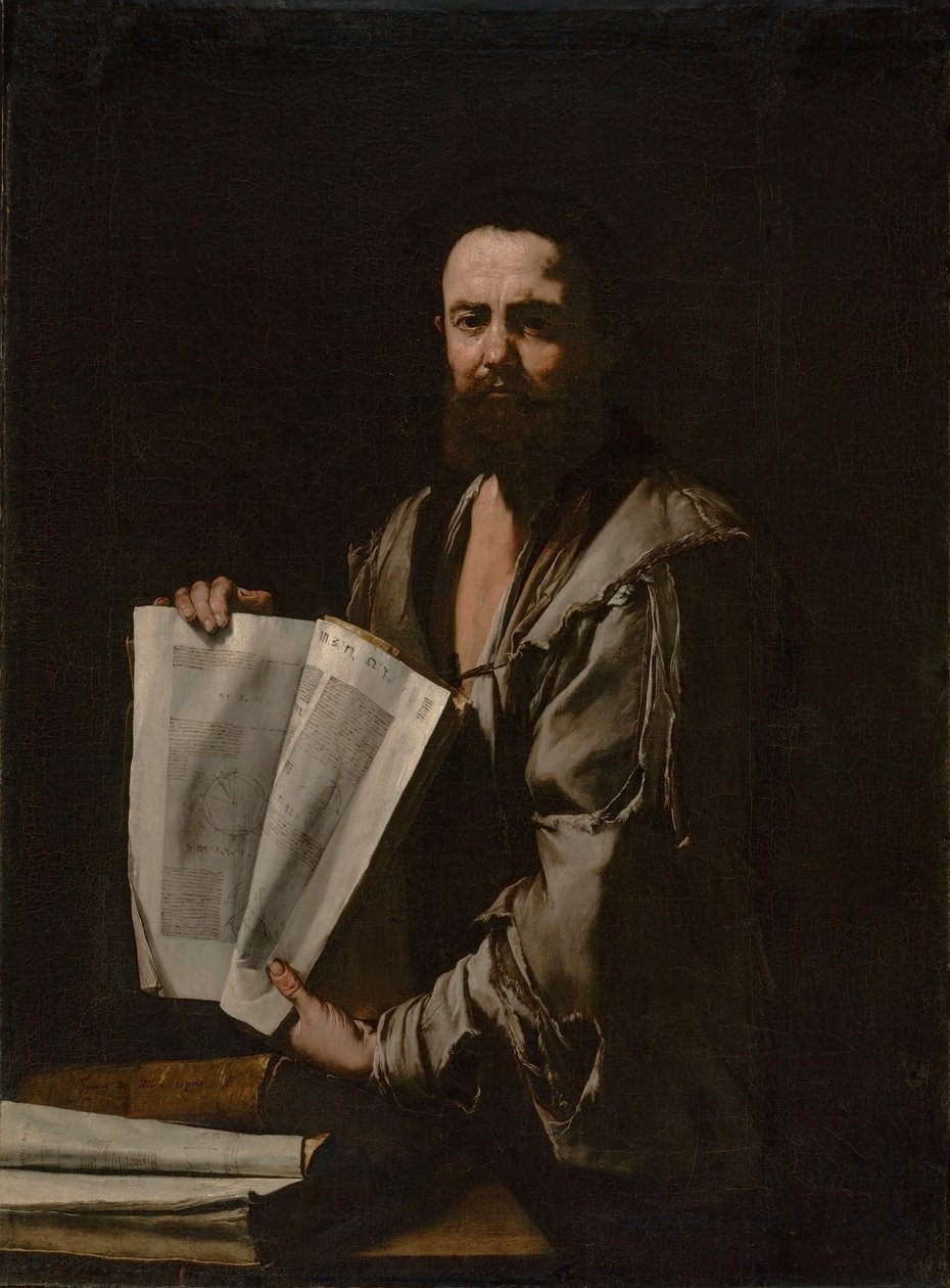 Euklid, ca. 1630-35 af Jusepe de Ribera