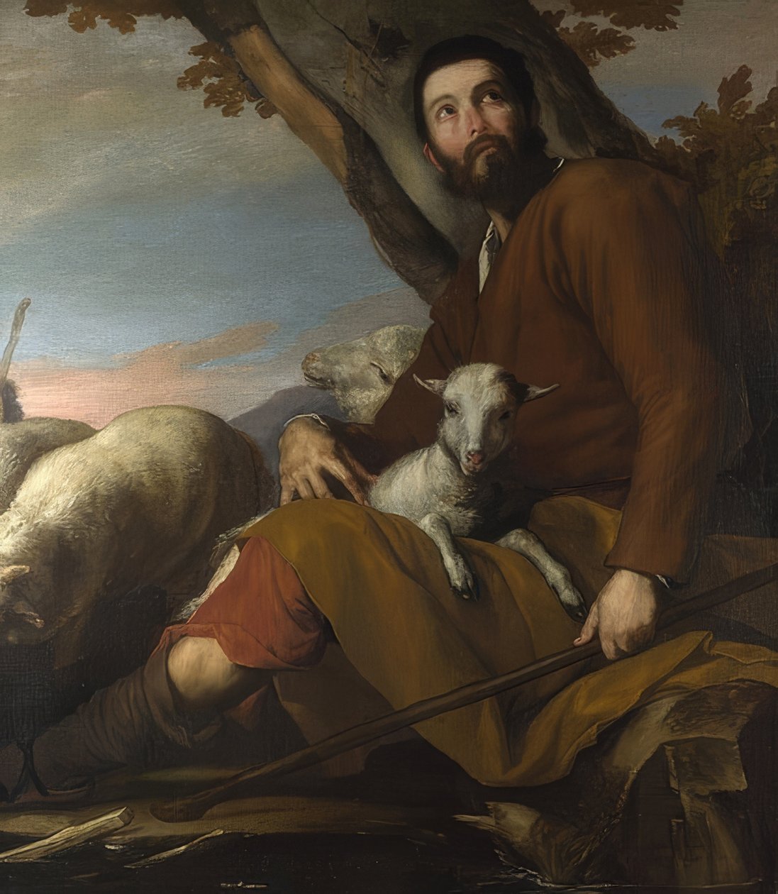 Jakob med Labans hjord. Sandsynligvis 1638 af Jusepe de Ribera