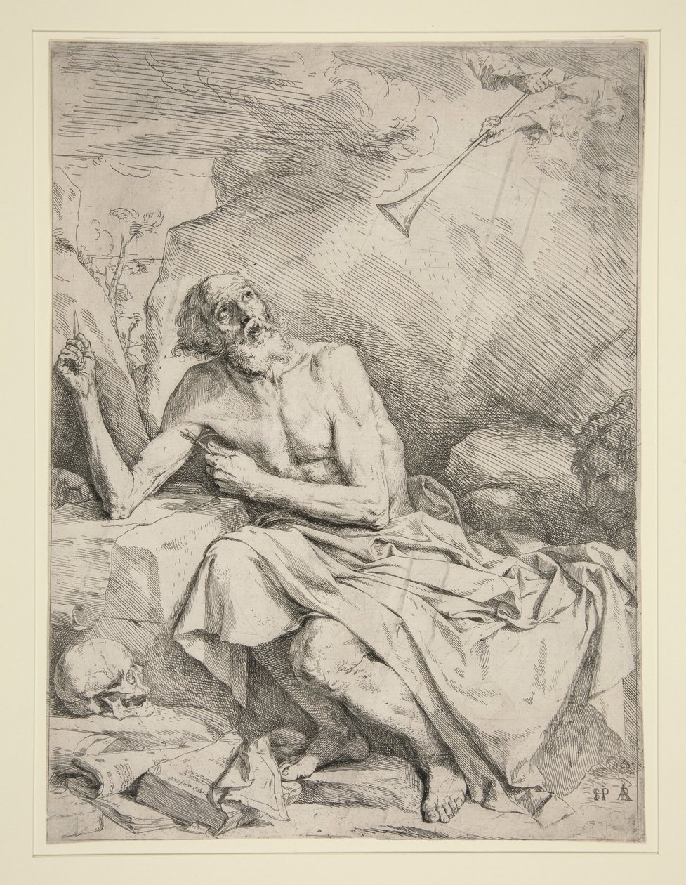 Sankt Jerome af Jusepe de Ribera