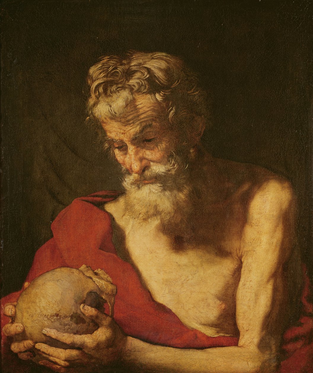 Sankt Jerome af Jusepe de Ribera