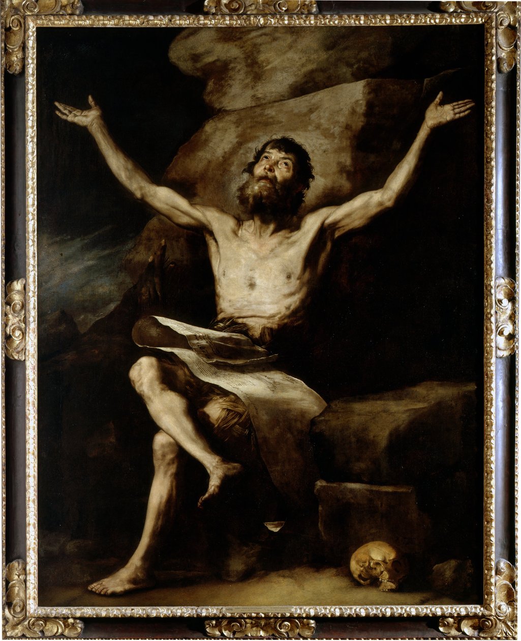 Den hellige Paulus, eremitten af Jusepe de Ribera