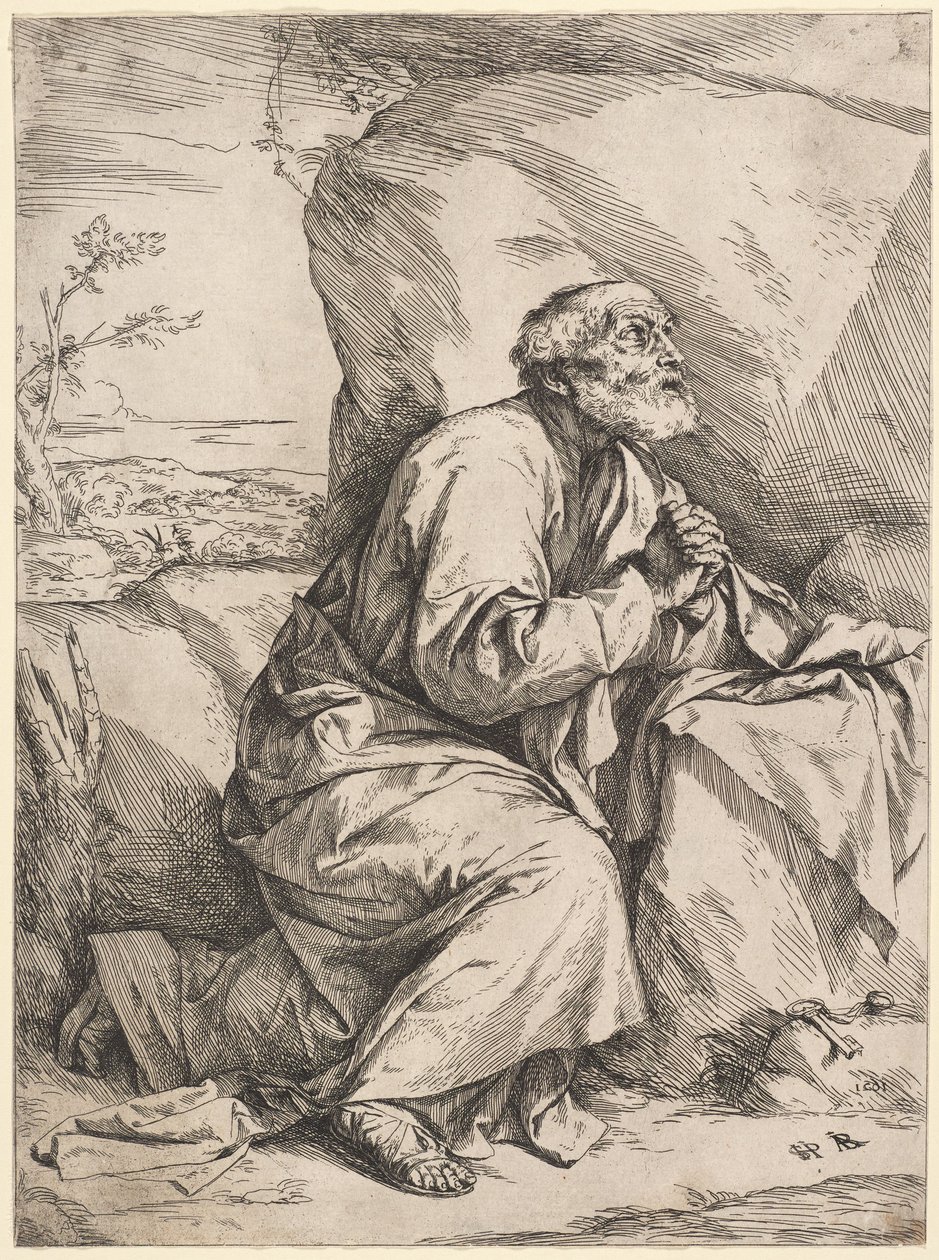 Sankt Peters anger af Jusepe de Ribera