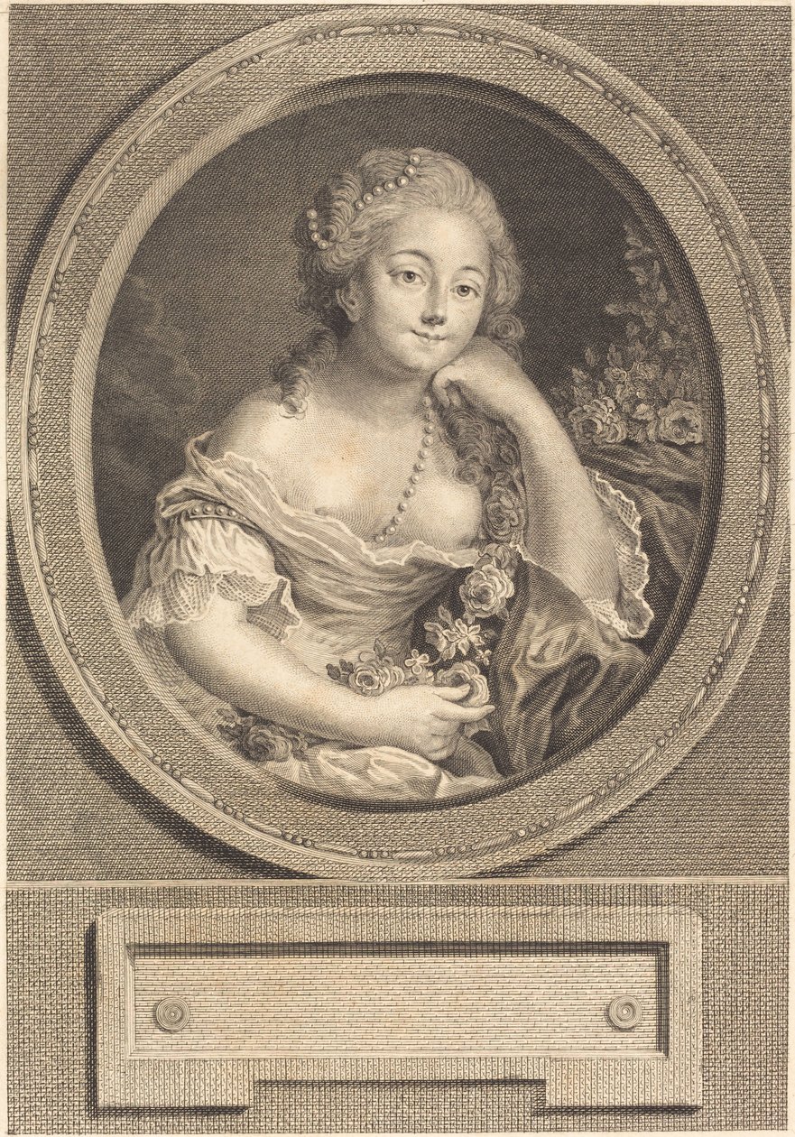 Det lette tøj af Juste Chevillet after Pierre Antoine Baudouin