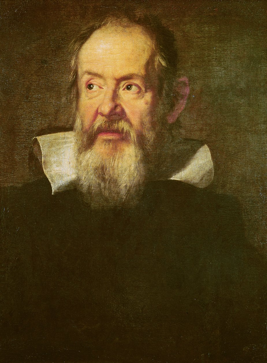 Portræt af Galileo Galilei (1564-1642) 1636 af Justus Sustermans