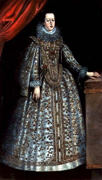 Portræt af Eleonora Gonzaga (1598-1633), efter 1621 (olie på lærred) af Justus (after) Sustermans