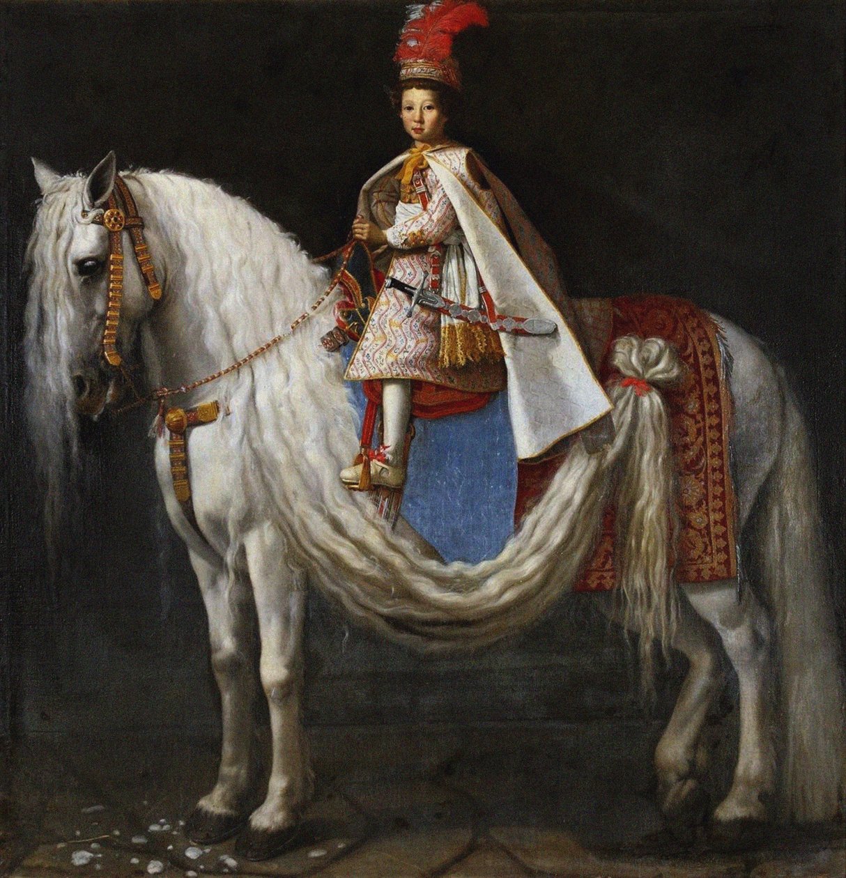Rideportræt af Leopoldo de