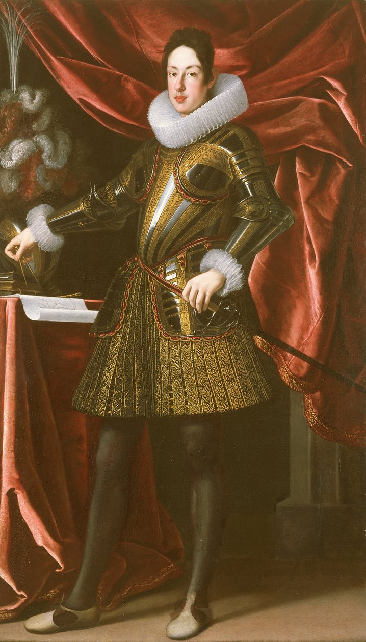 Storhertug Ferdinand II af Toscana 1610-1670, c1630-1640. af Justus Sustermans