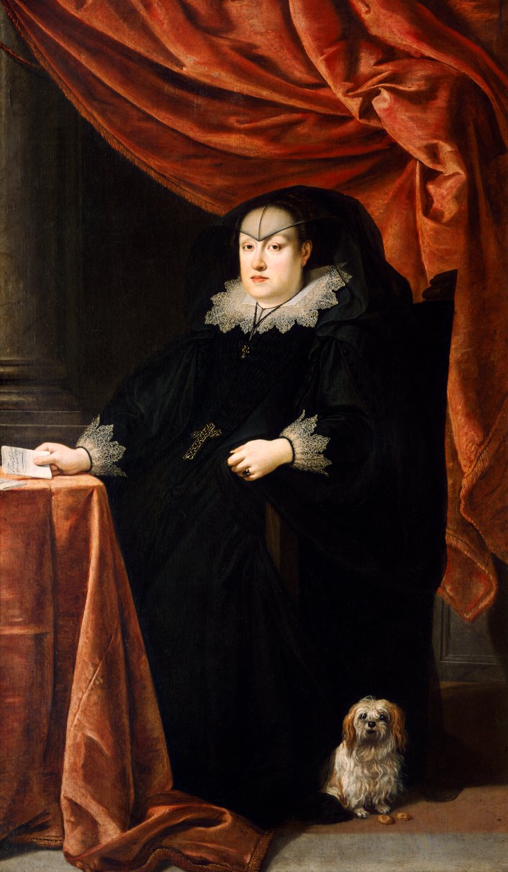 Maria Maddalena af Østrig ca. 1621 (olie på lærred) af Justus Sustermans