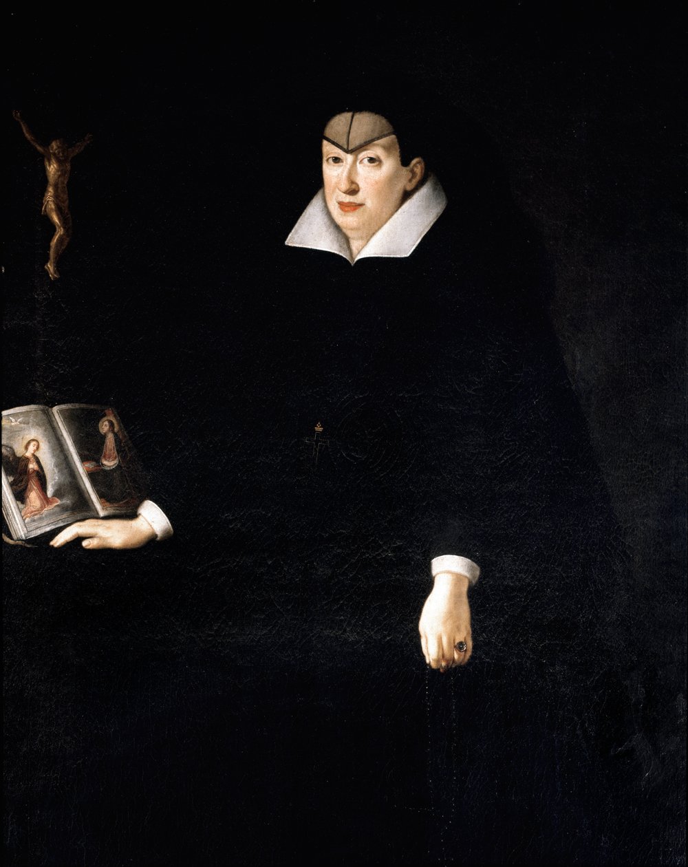 Portræt af Christine de Lorraine, begyndelsen af det 17. århundrede (maleri) af Justus Sustermans