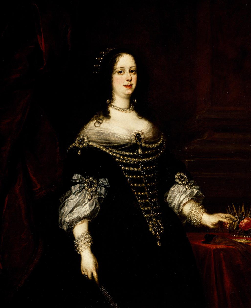 Portræt af Vittoria della Rovere (Pesaro af Justus Suttermans
