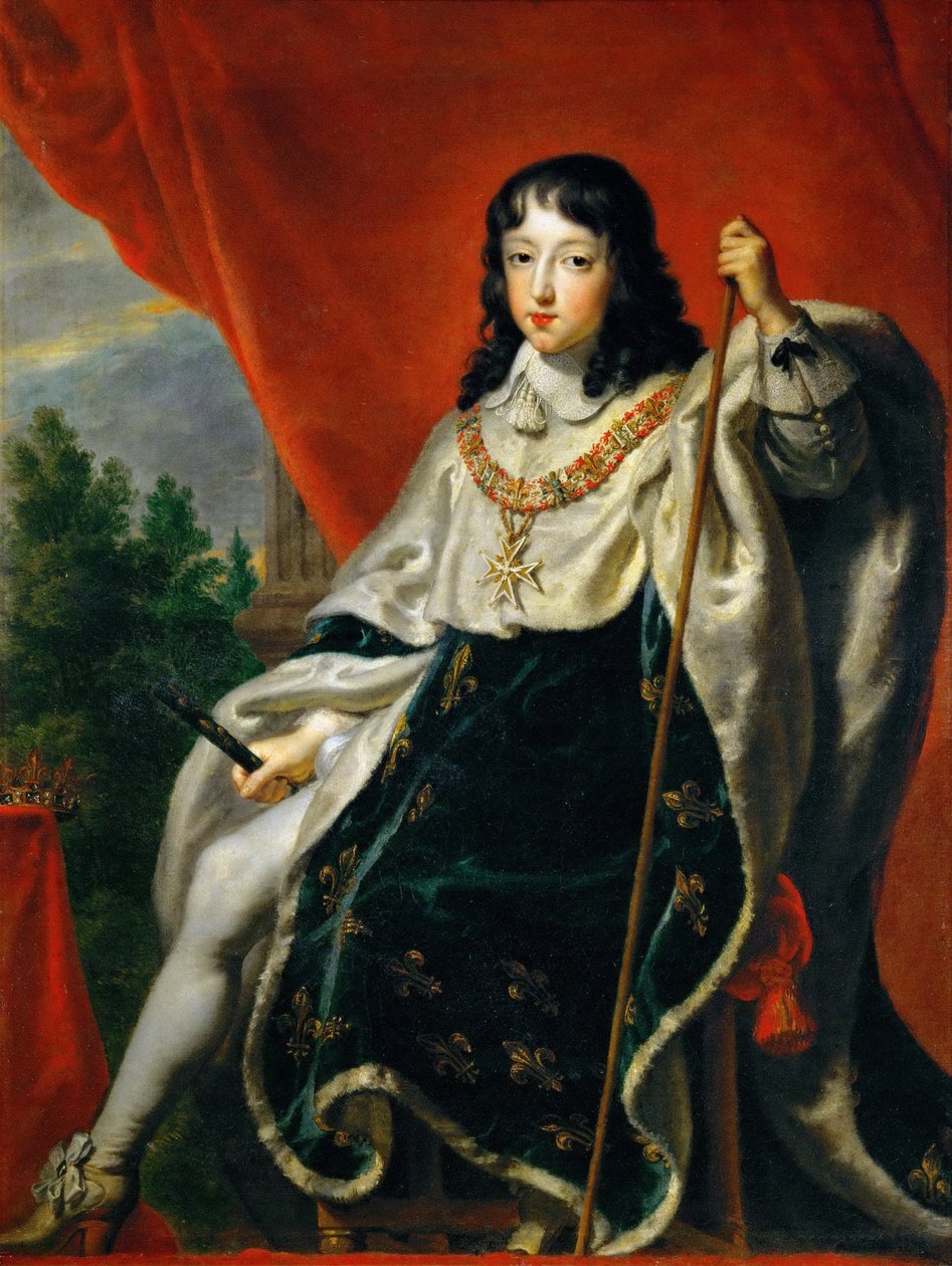 Philippe I, hertug af Orléans 1640-1701, ca. 1650 af Justus van Egmont