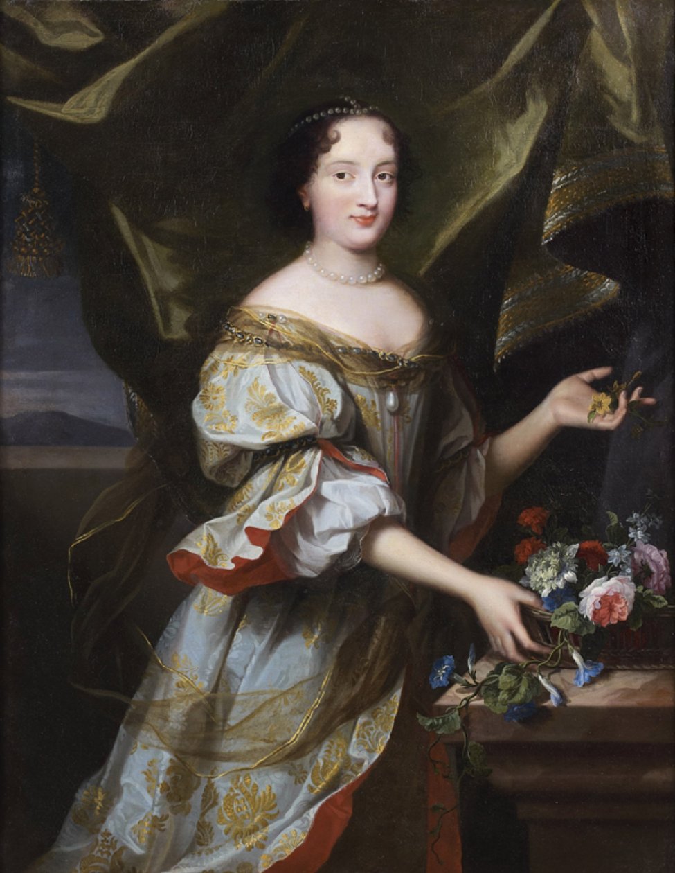 Portræt af Hortense Mancini () af Justus van Egmont