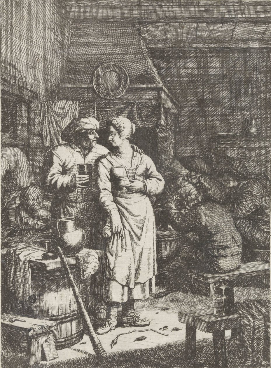 pubscene af Justus van den Nijpoort