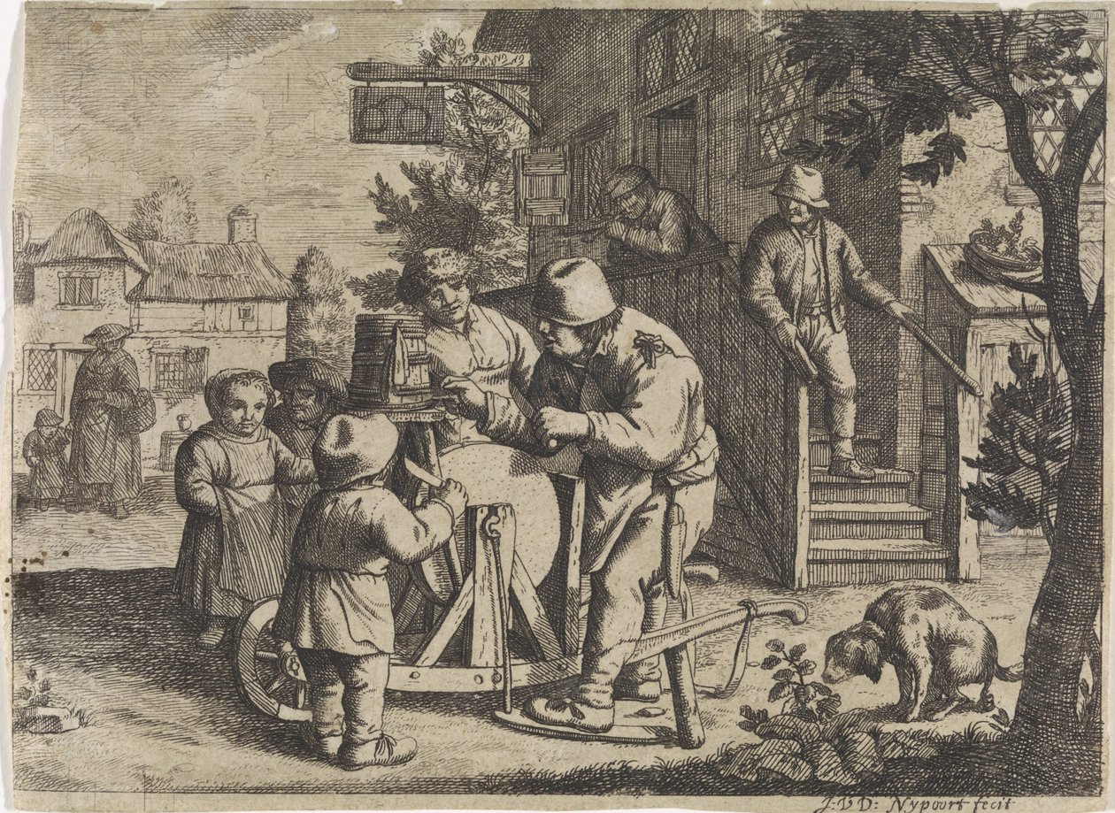 saksespidser af Justus van den Nijpoort