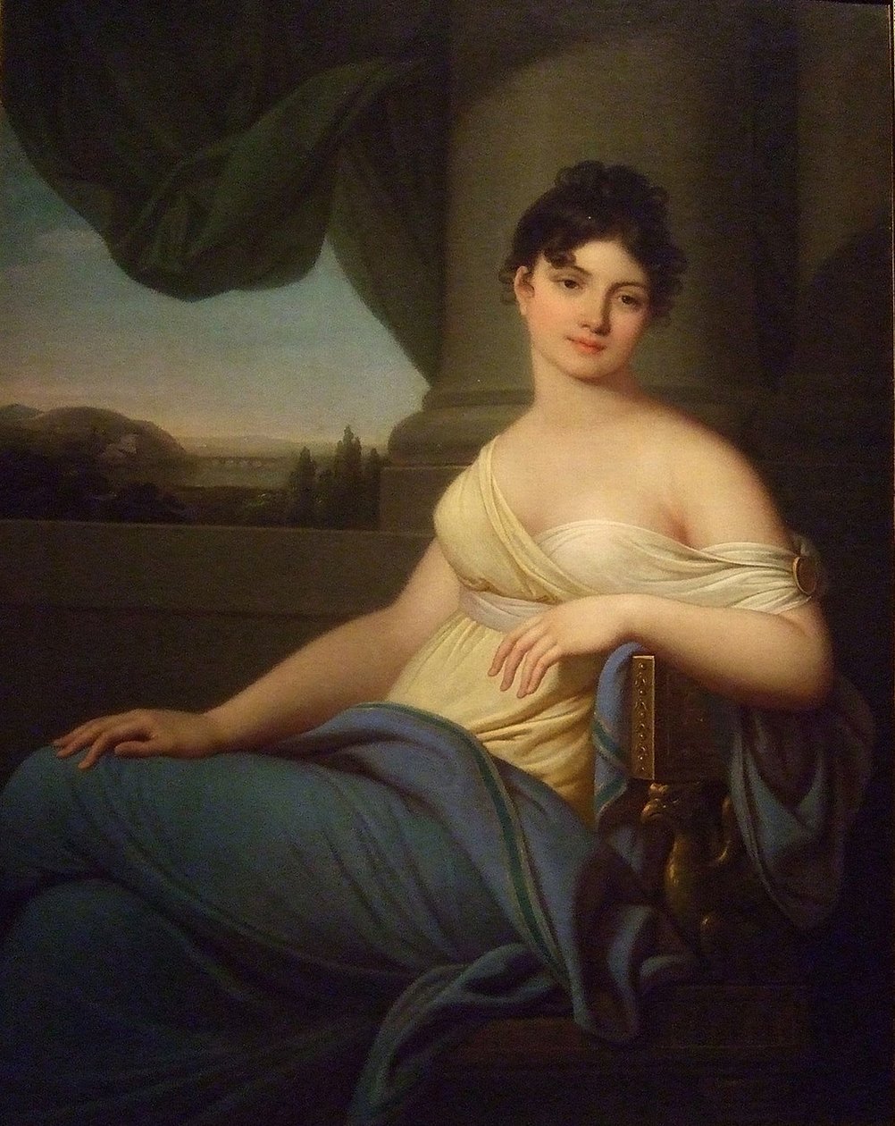 Portræt af Maria Antonovna Naryshkina, 1807 af Józef Grassi