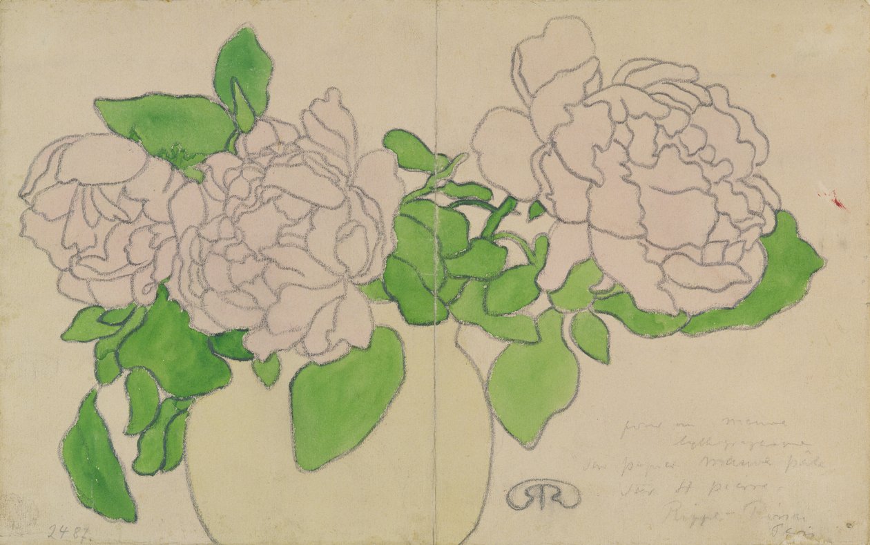 Krysantemum, ca. 1900 af József Rippl Rónai