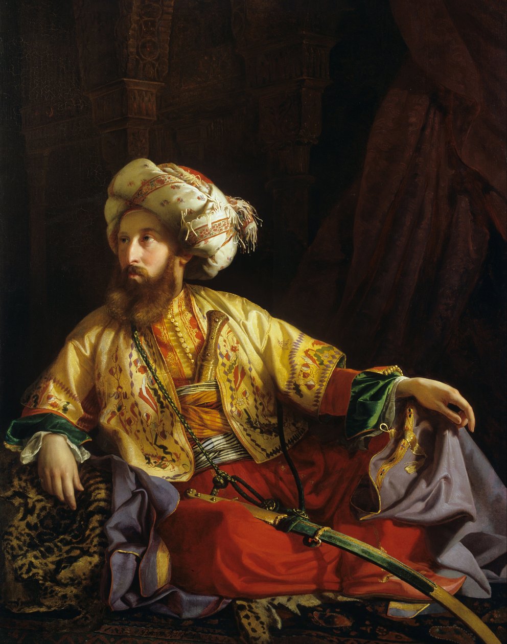 Emir af Libanon af József Borsos