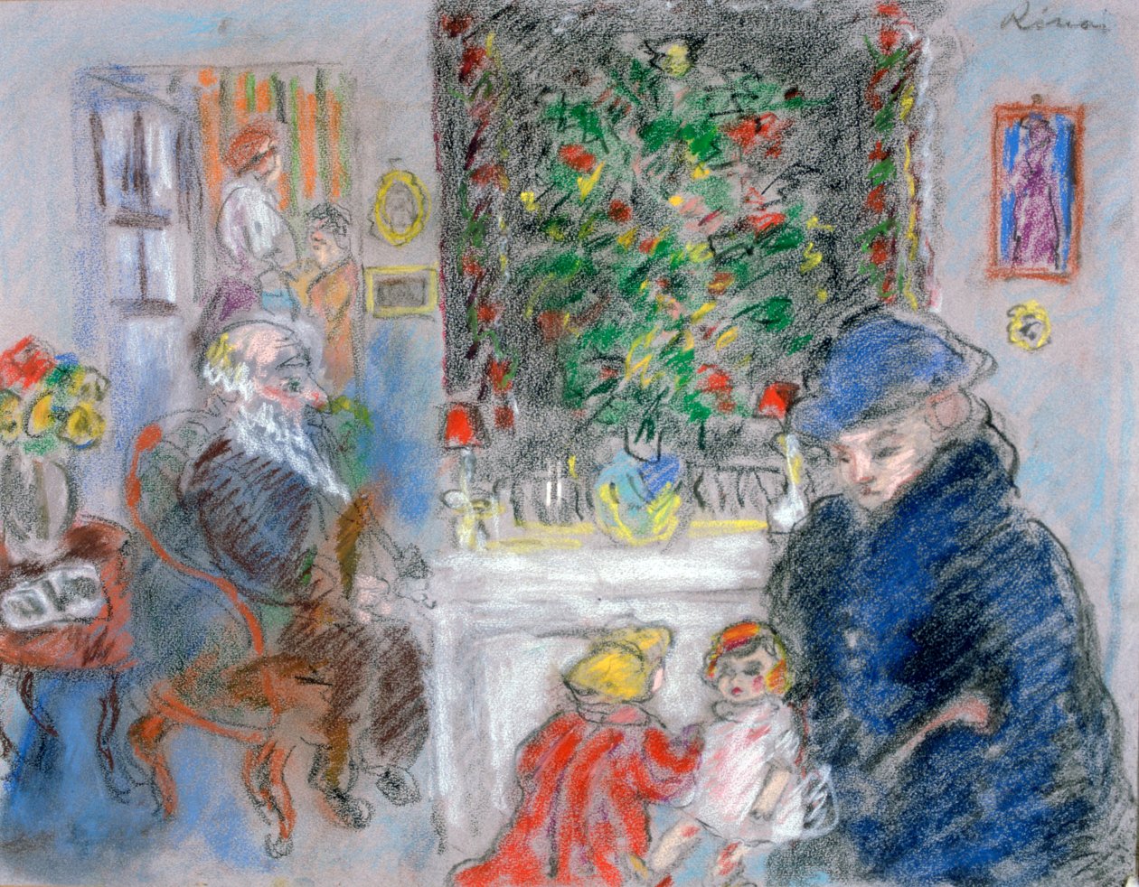 jul, c1881-1927 af József Rippl Rónai