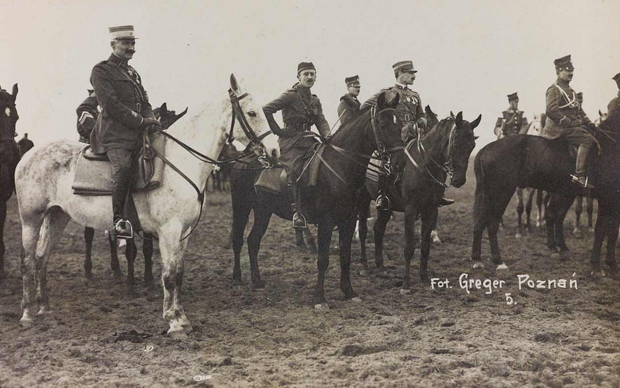 Album Jack Bosio - War Campaign 1917-1920: Militær mission i Polen (Warszawa - Posen) marts-april 1919, et hestebatteri i Posen (Poznan), 03-041919 af K. Greger