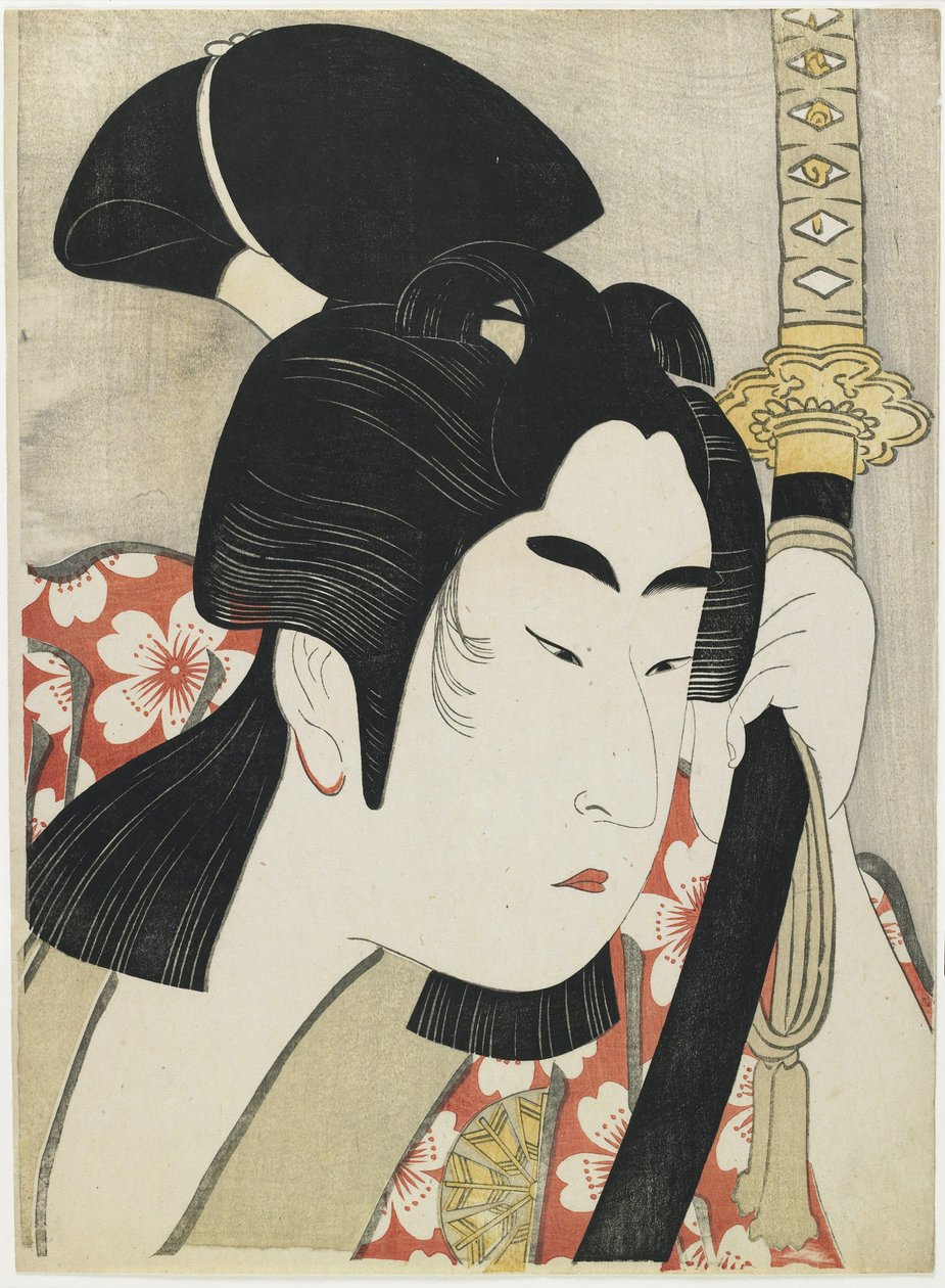 Skuespilleren Nakamura Noshio II som Sakuramaru af Kabukido Enkyo