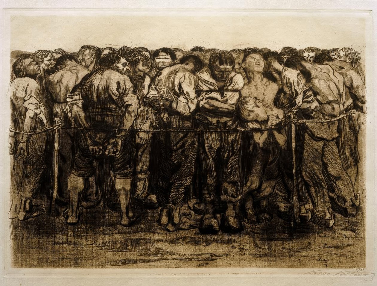 K. Kollwitz, Fangerne af Käthe Kollwitz