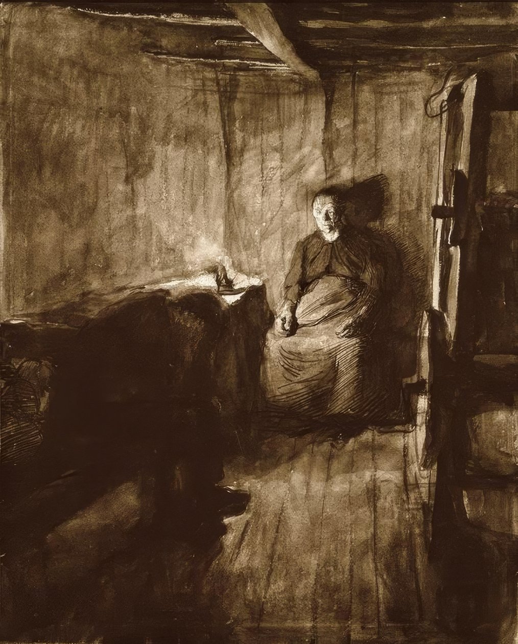 K.Kollwitz, ikke af Käthe Kollwitz