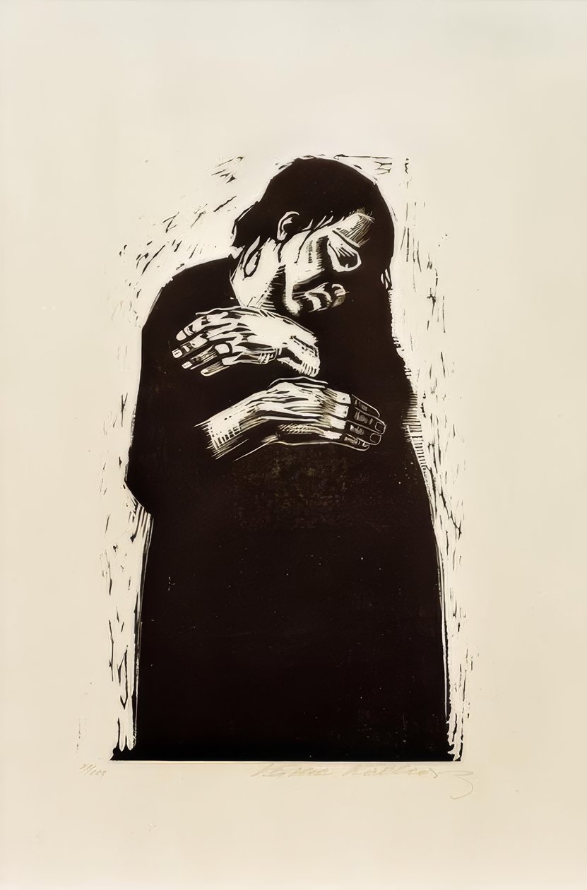 Enken af Käthe Kollwitz