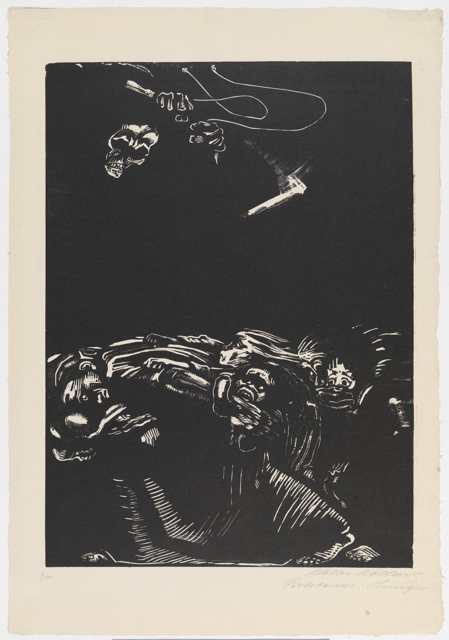 "Sult" af Käthe Kollwitz