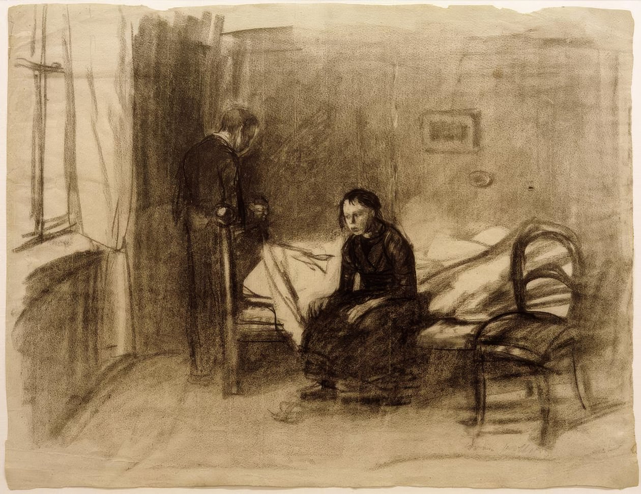 K.Kollwitz, ungt par af Käthe Kollwitz