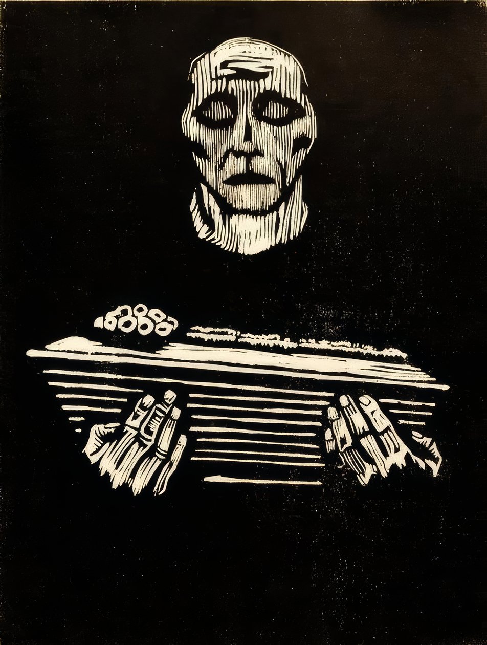 Barnets død af Käthe Kollwitz
