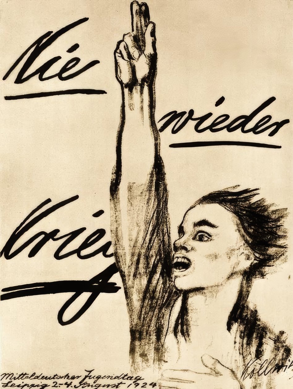 aldrig mere krig af Käthe Kollwitz
