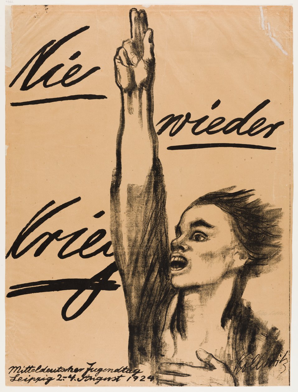 Aldrig mere krig af Käthe Kollwitz