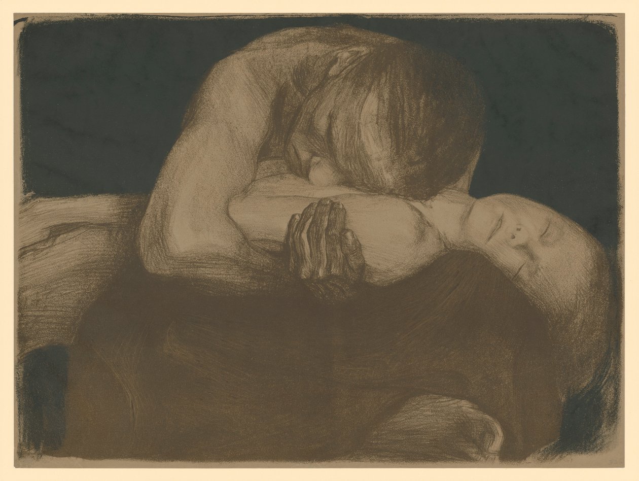 Pietà (3. tilstand) af Käthe Kollwitz
