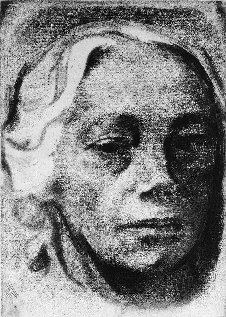 Selvportræt af Käthe Kollwitz