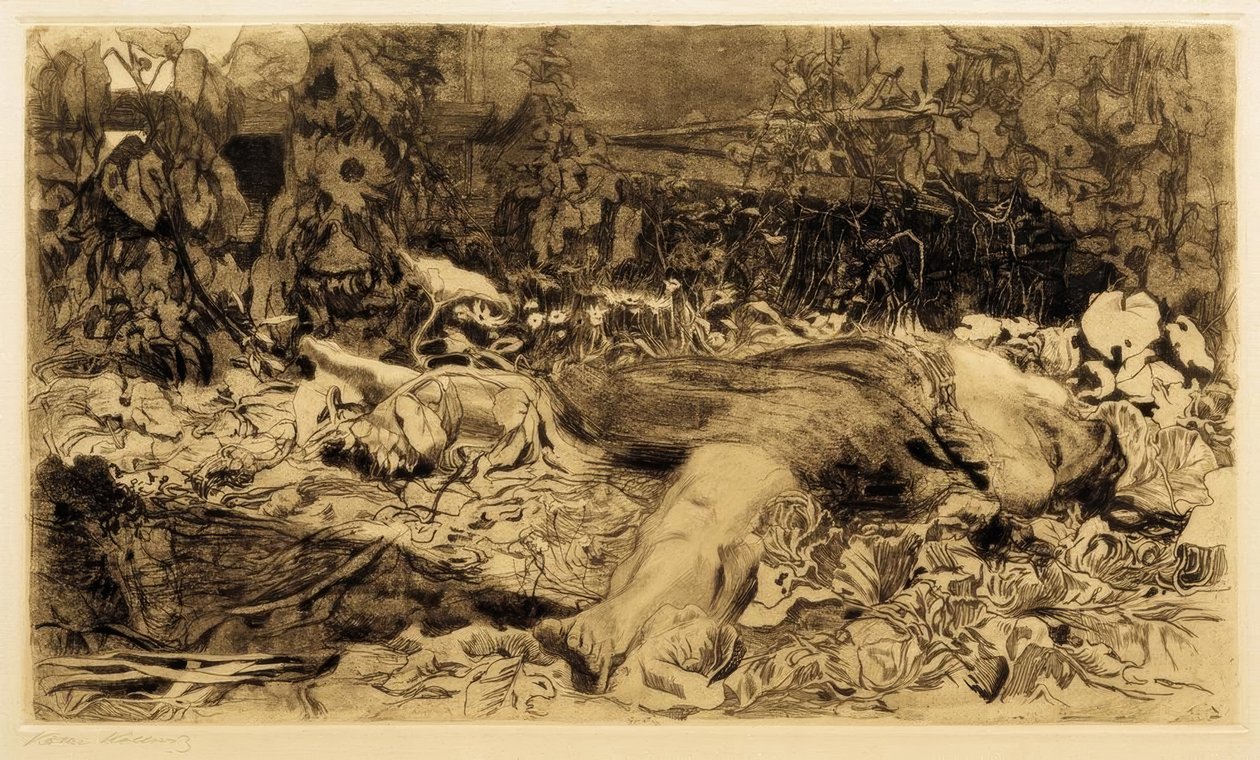 Voldtaget af Käthe Kollwitz