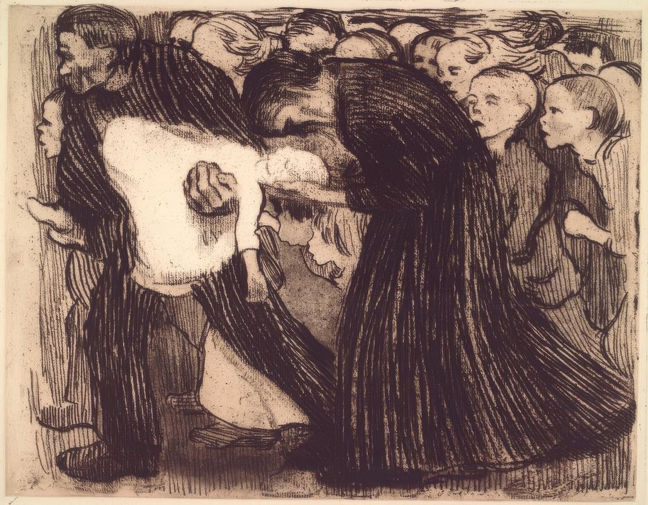 Kør over af Käthe Kollwitz