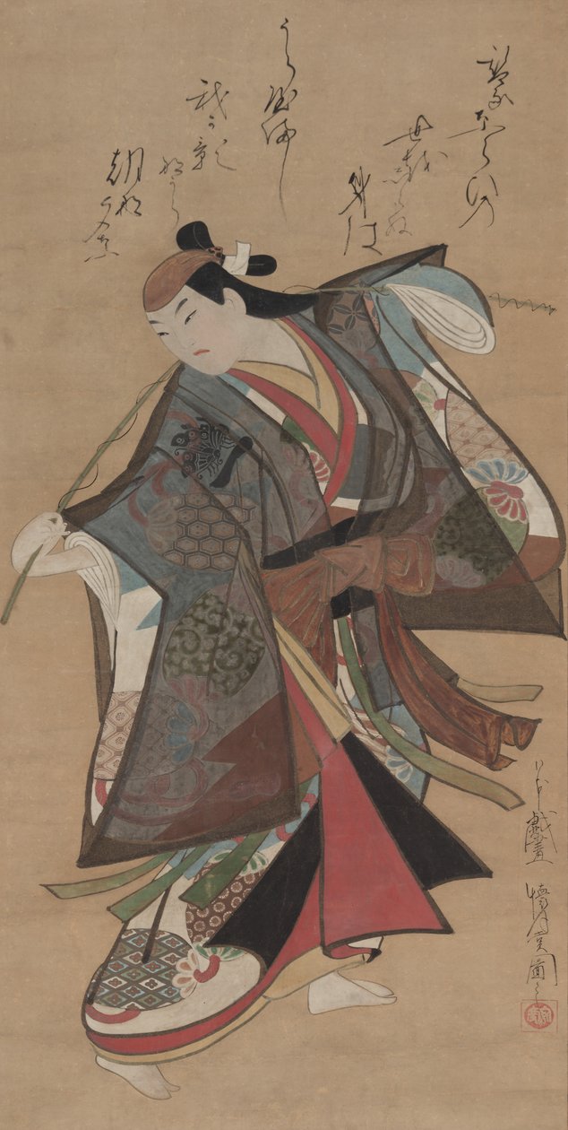 Sponsoreret af Kantaro, godt medlem Taro Urashima, air rly 1700-tallet. af Kaigetsudô Ando