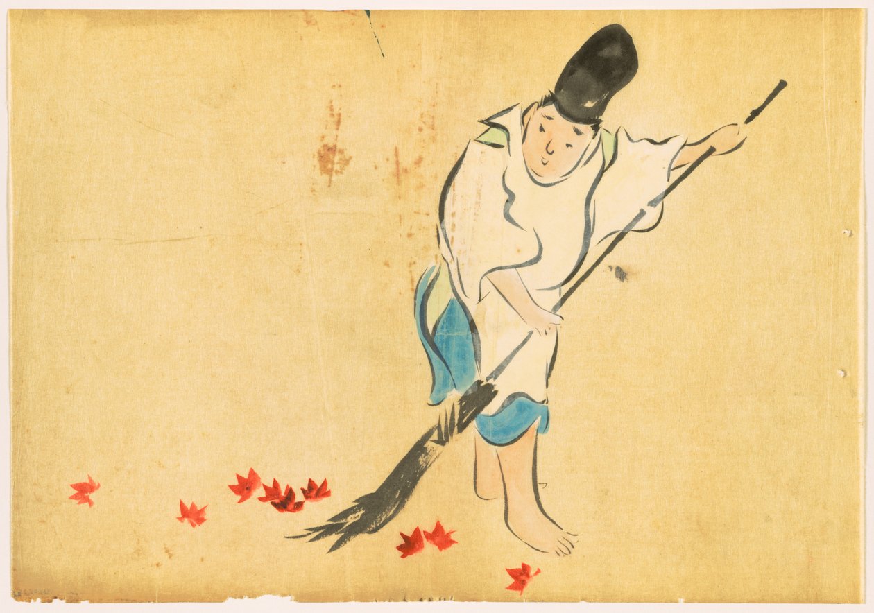 Flowers of a Hundred Worlds (Momoyogusa): Court Guard (Eishi) af Kamisaka Sekka